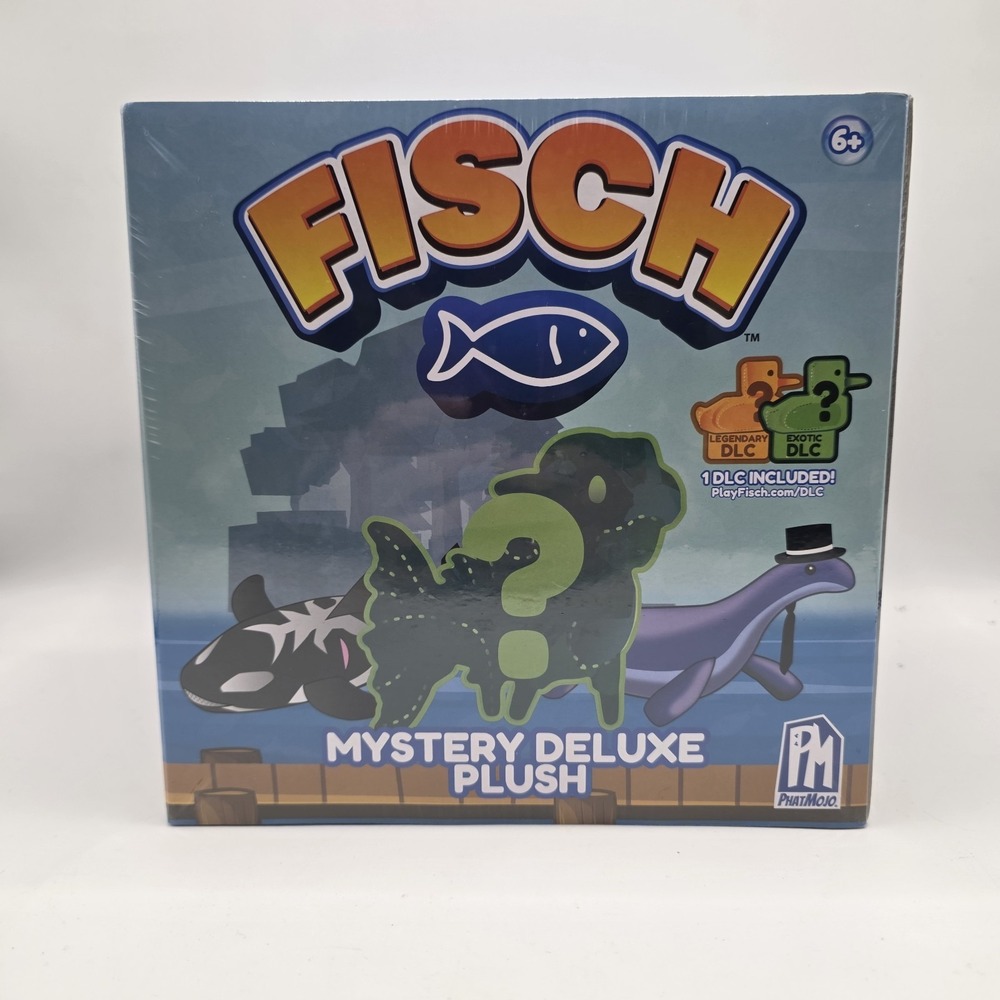 Fisch Mystery Deluxe Plush Blind Box New Sealed‎ PhatMojo Toy DLC
